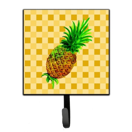 Jensendistributionservices Whole Pineapple on Basketweave Leash or Key Holder MI2087465